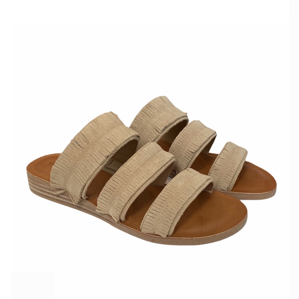 Lucky Brand Fringe Sandals